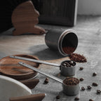 MHW-3BOMBER Long Stainless Steel Silver Measuring Spoon