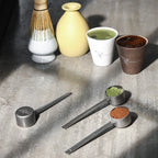 MHW-3BOMBER Long Stainless Steel Silver Measuring Spoon