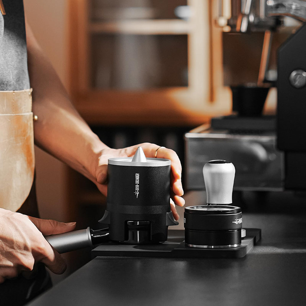 MHW-3BOMBER SE Pro Espresso Shaker Funnel-Obsidian Black-58mm