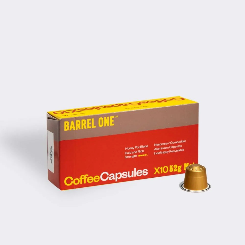 Barrel One Coffee Roasters Honey Pot Blend｜巧克力蜂蜜風味咖啡膠囊