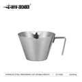 Stainless Steel Measuring Cup-100ml-double mouth-sanding