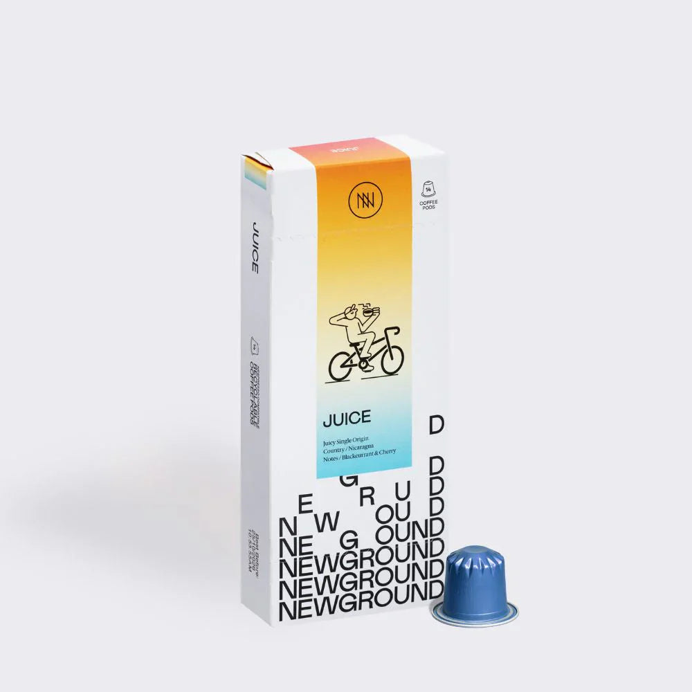 NewGround・Juice｜尼加拉瓜單一產區 黑醋栗與櫻桃風味咖啡膠囊
