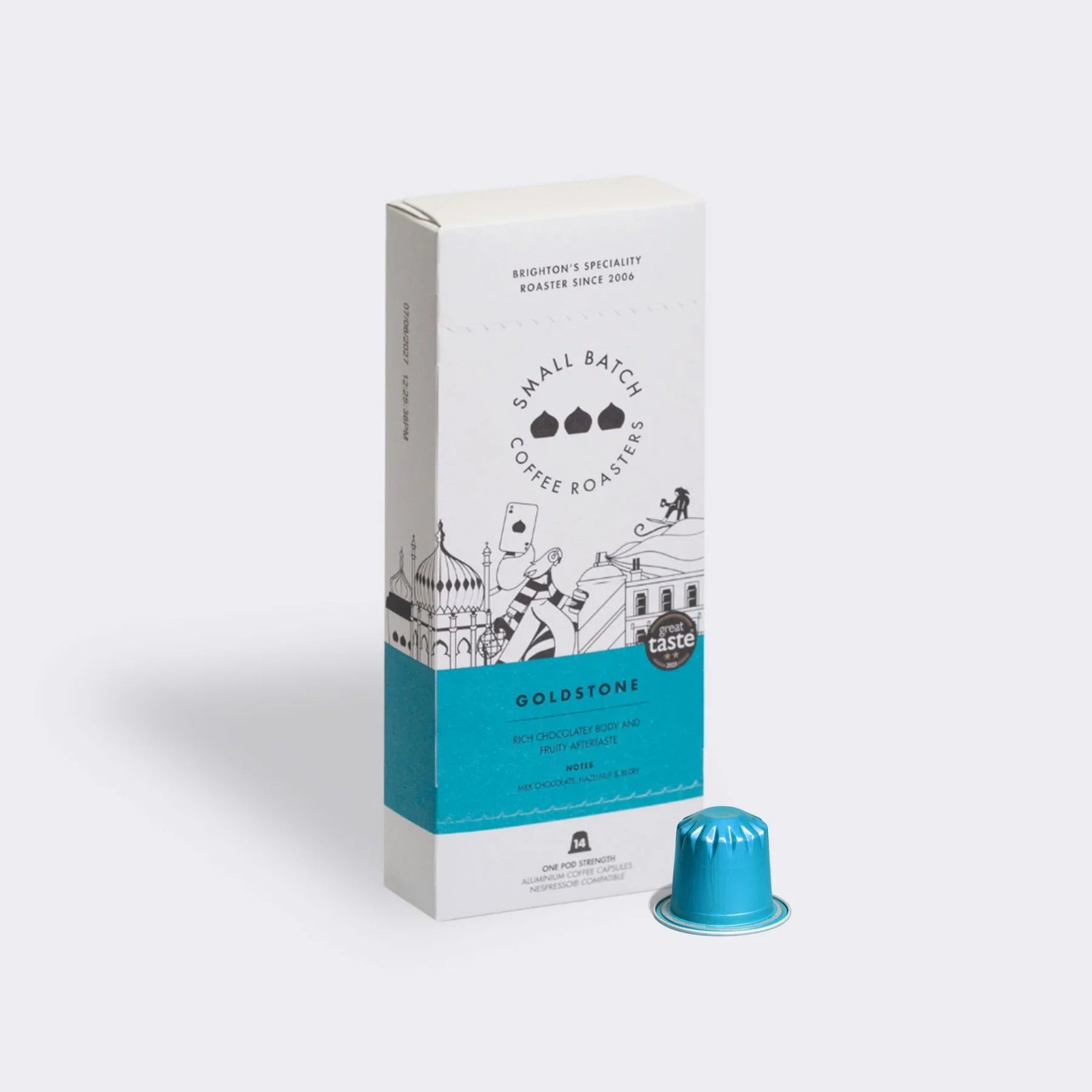 Small Batch Coffee Roasters Goldstone Espresso Blend｜英國獲獎拼配 咖啡膠囊