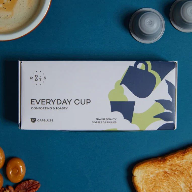 Roots・Everyday Cup Blend｜泰國單一產區 醇和易飲咖啡膠囊